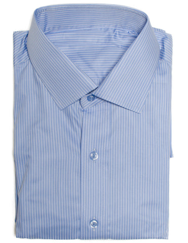 the "Executive" Light Blue & White Striped Shirt