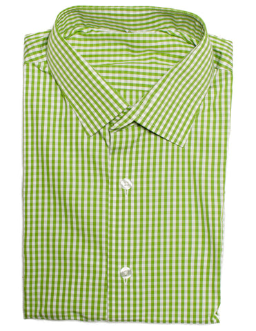 the "Classic" Green Gingham Shirt