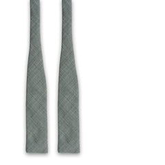 the "Parisian" Bow Tie Charcoal Wool