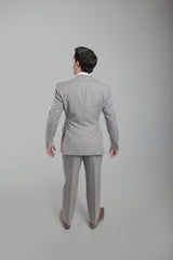 the Fundamental 3-Piece Grey Suit